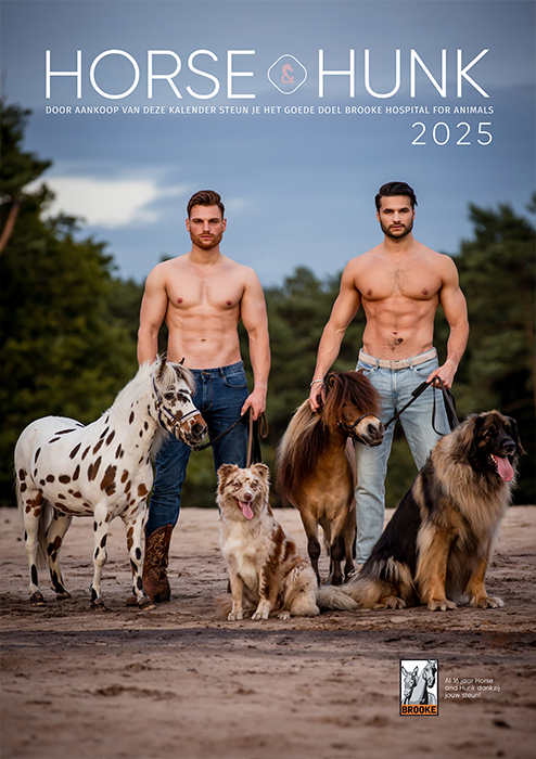Horse and Hunk Kalender 2025