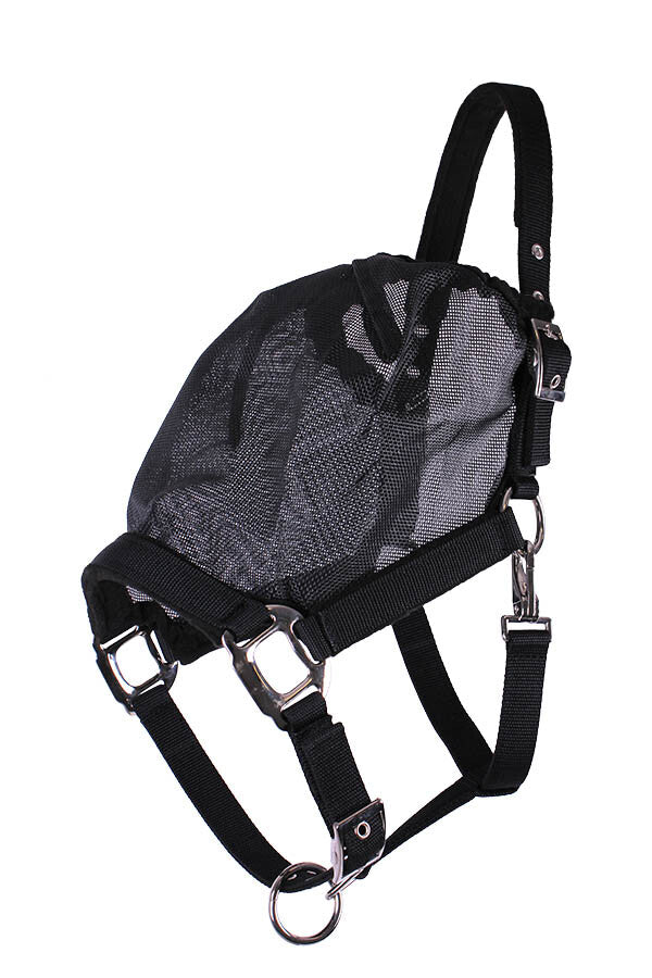 Halster-vliegenkap combi