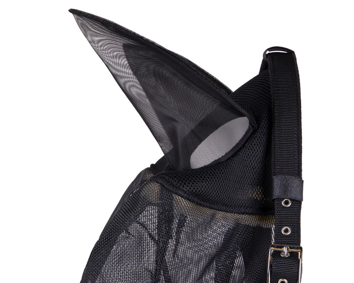 Halster-vliegenkap combi met oren