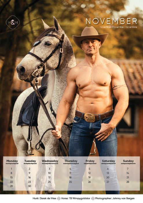 Horse and Hunk kalender 2027