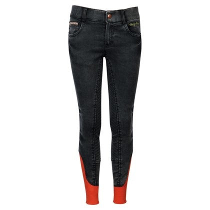 Reithose LouLou Lyon Denim Full Grip