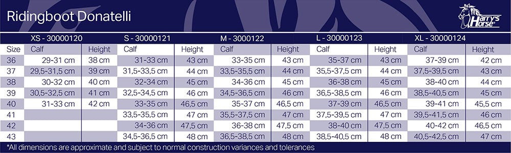 Reitstiefel Donatelli XL -