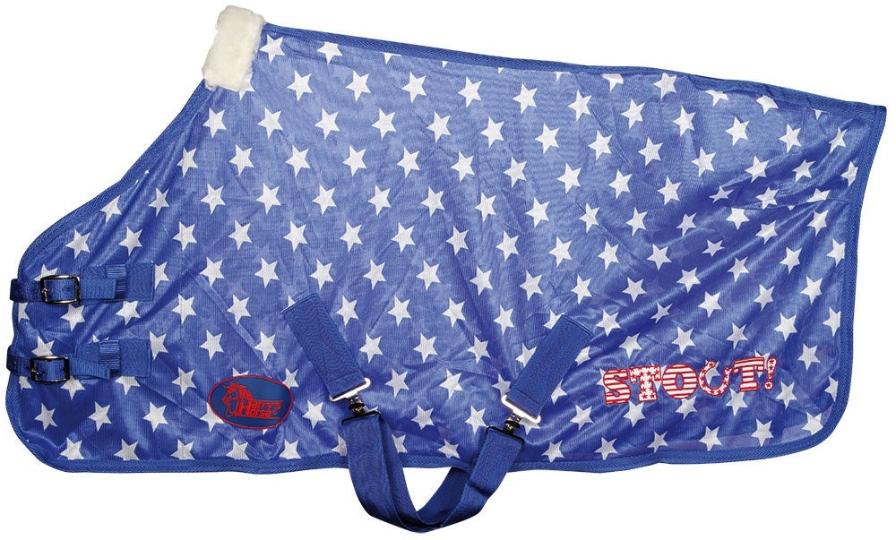 Vliegendeken STOUT! dazzling blue