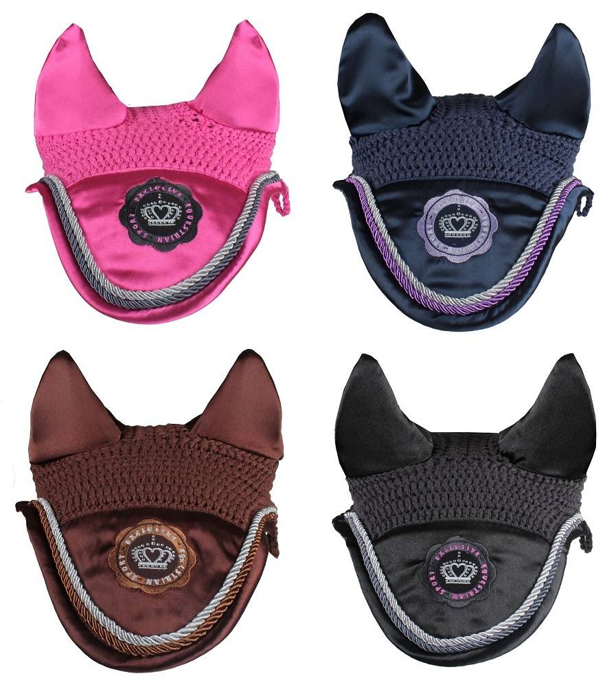 Fliegennetz Glamour mit Ohren Pony