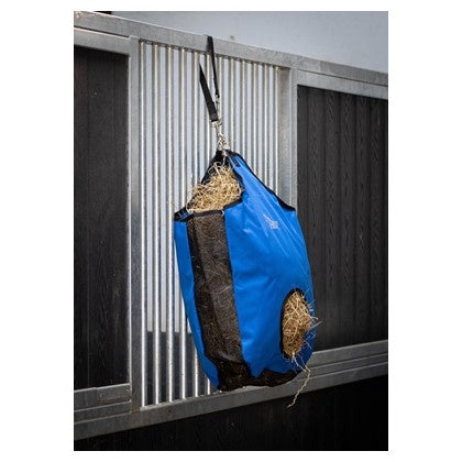 Heusack mit Netzeinsatz