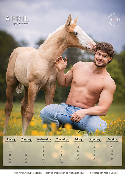Horse and Hunk kalender 2026