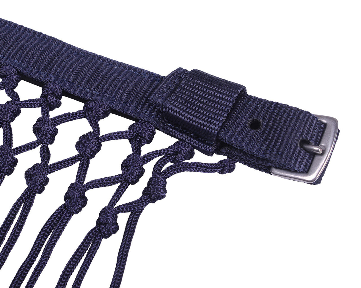 Fliegenstirnband geknotet