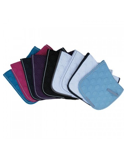 Luxuriöse Schabracke aus Baumwolle mit dekorativer Steppung