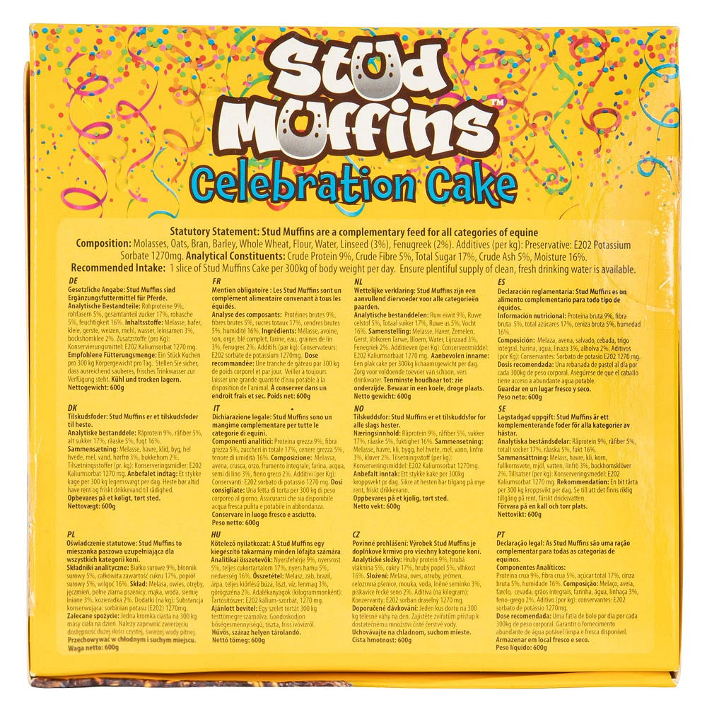 Stud Muffins celebration cake 600gr
