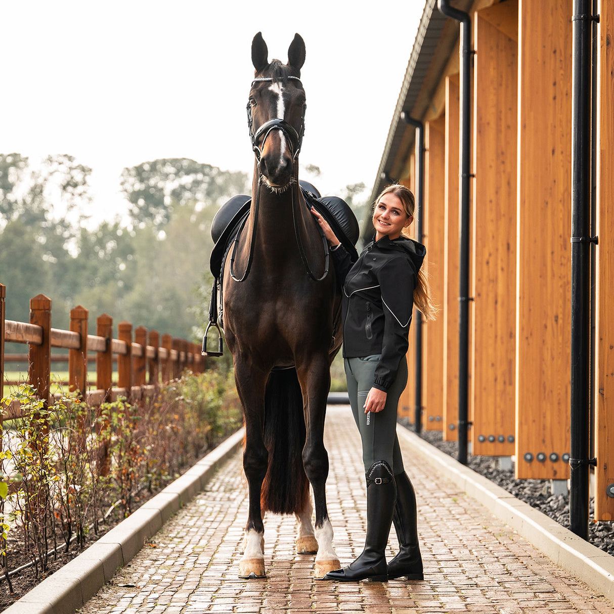 Reithose Softshell Emma Vollgrip