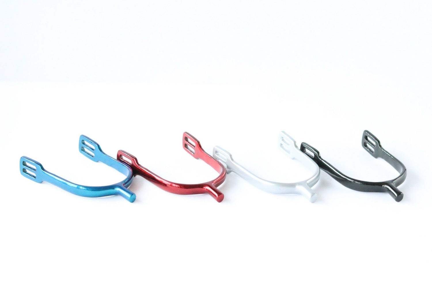 RVS Staaf Sporen Set Shine 20mm