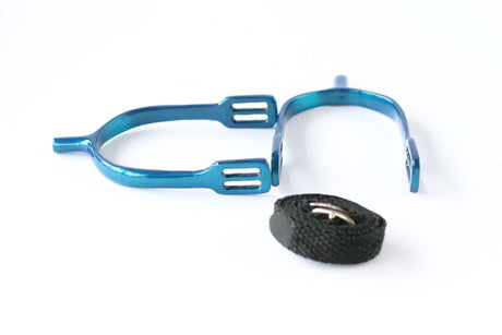 RVS Staaf Sporen Set Shine 20mm