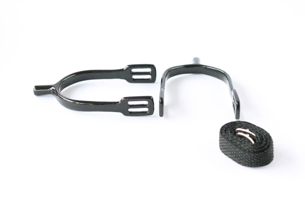 RVS Staaf Sporen Set Shine 20mm