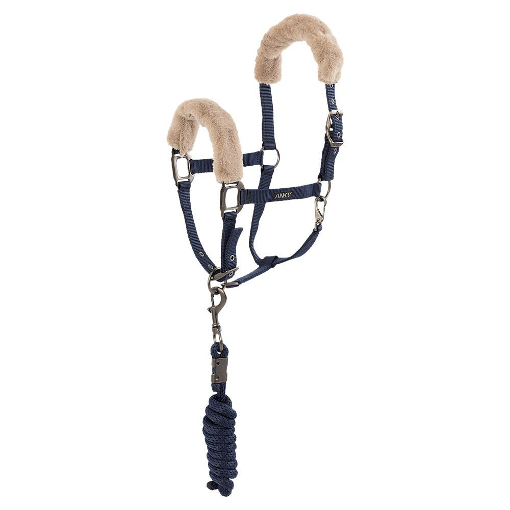 ANKY® halster en touw Check Velvet