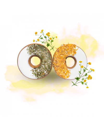 Candy Horse Donuts korenbloem + rozenbottel