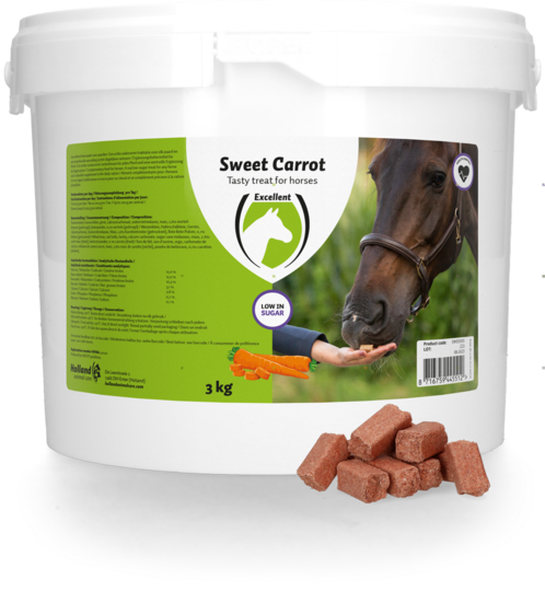 Süße Karottenblöcke