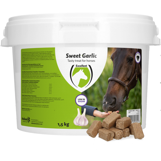 Süße Knoblauchblöcke