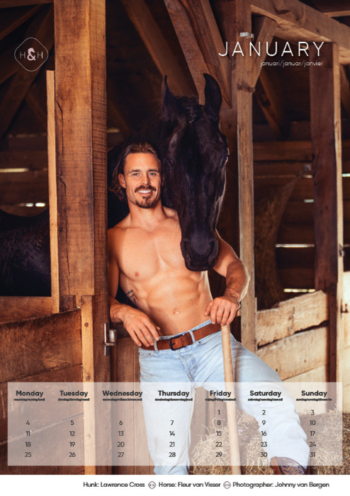 Horse and Hunk kalender 2027