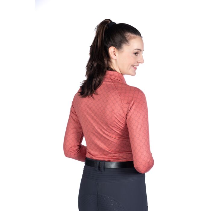 Functional shirt -Rosewood Allover Print