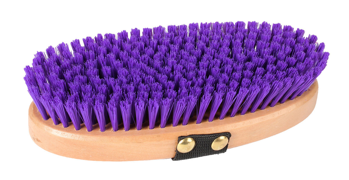 Houten borstel met zachte haren
