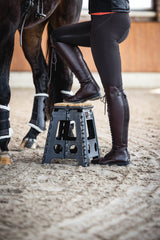 Opvouwbaar krukje met deurmat