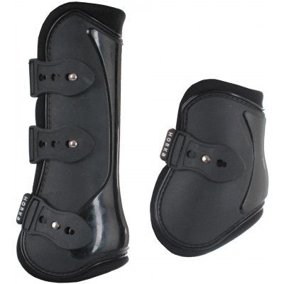 PVC-Beinschützer, 4er-Set Schwarz