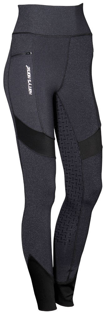 Rijbroek EquiTights Melange Full Grip
