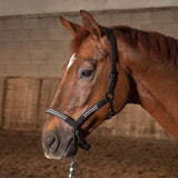 Halster leder Braided