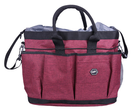 QHP Putztasche Schwarz/Lila