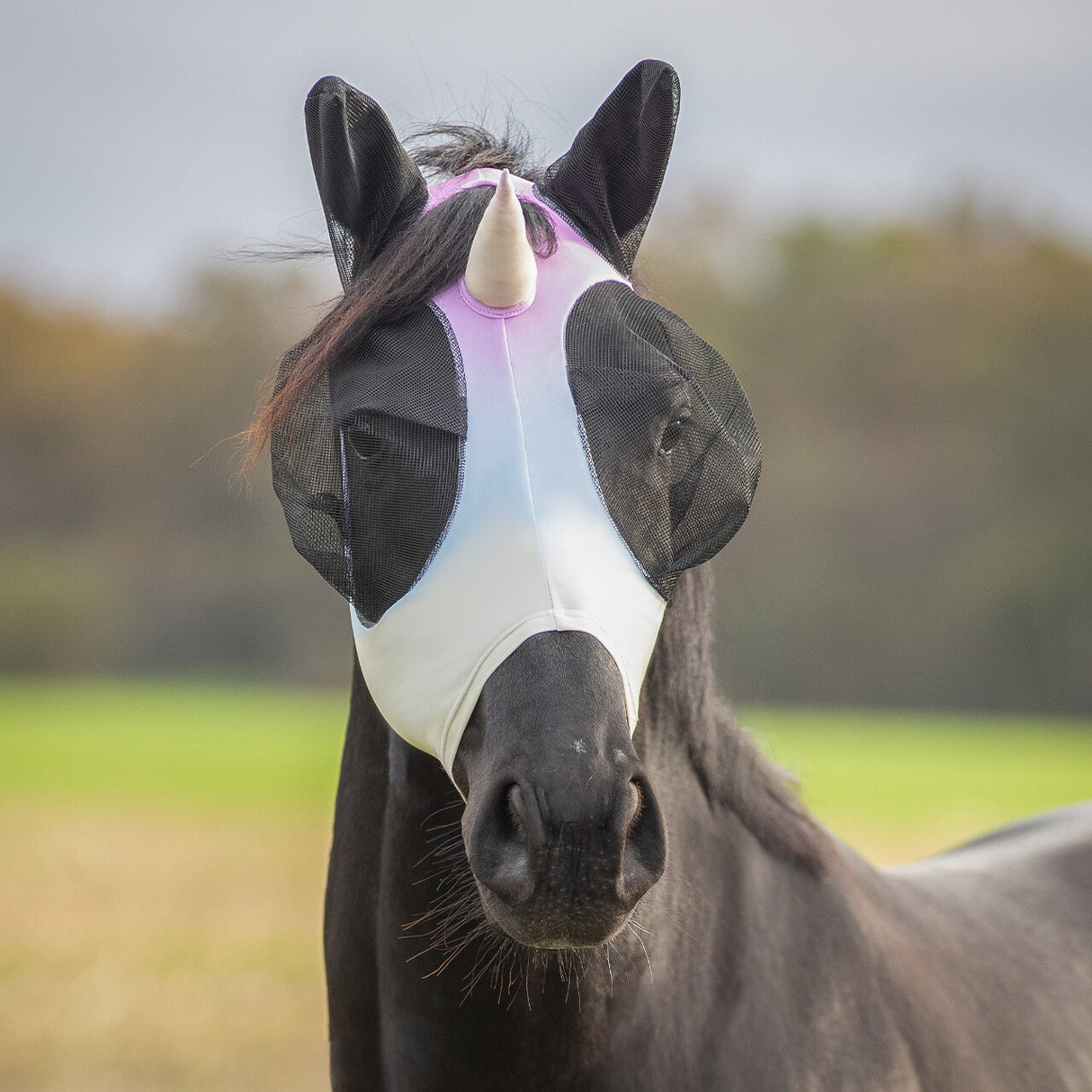 Fliegenmaske Einhorn
