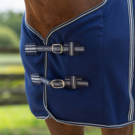 Deken fleece basic met singels