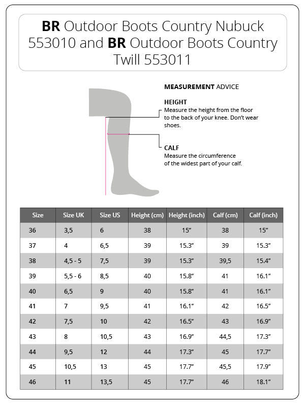 Outdoorlaarzen Country nubuck