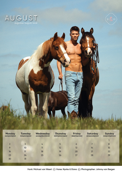 Horse and Hunk kalender 2027