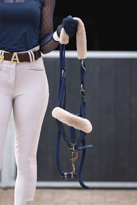 ANKY® halster en touw Check Velvet