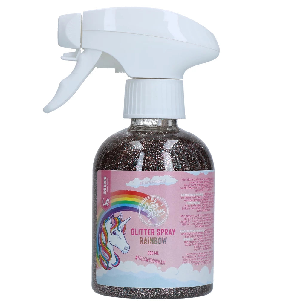 Lucky Horse Einhorn Glitzerspray Grün