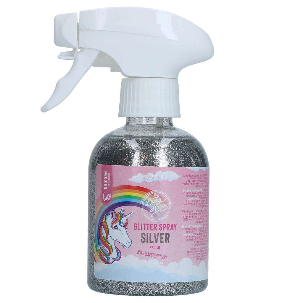 Lucky Horse Einhorn Glitzerspray Grün
