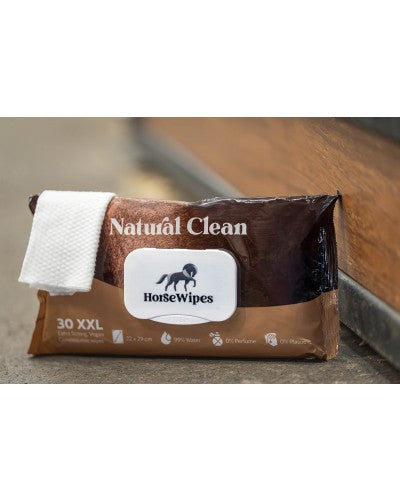 Pferde-Feuchttücher Natural Clean 30 XXL-Tücher